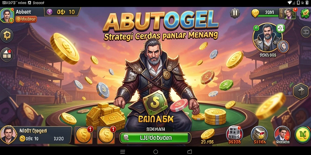 Tampilan menarik dari gameplay ABUTOGEL yang menegangkan.