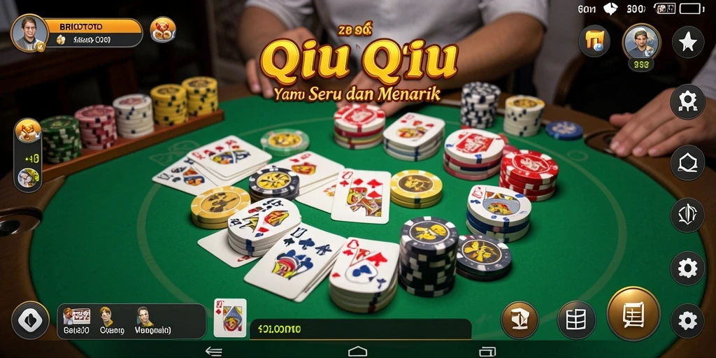 Tampilan menarik dari gameplay QiuQiu BRIOTOTO.