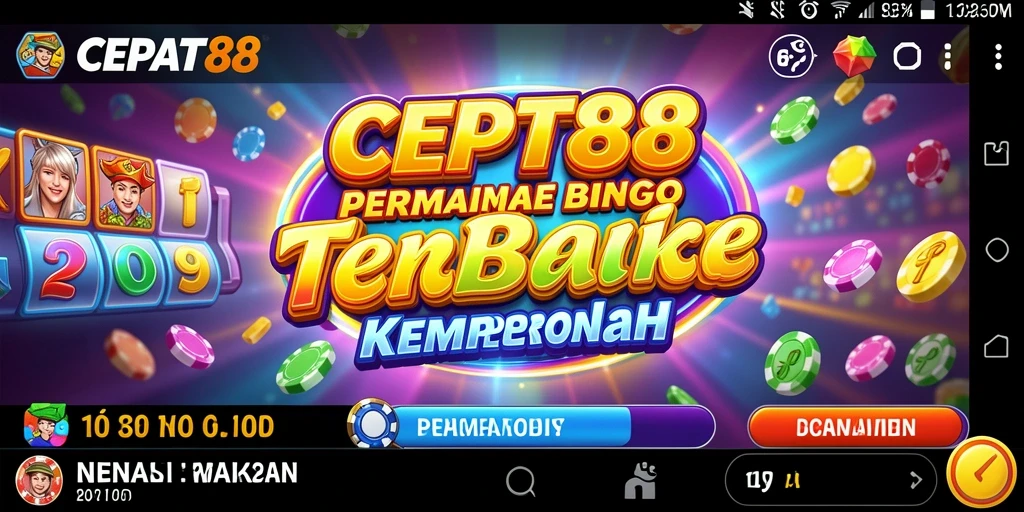 Menampilkan gameplay seru dan interaktif dari permainan Bingo.