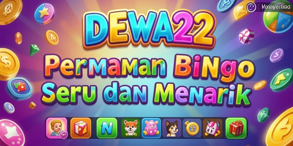 Tampilan gameplay seru dalam DEWA22 yang memukau.