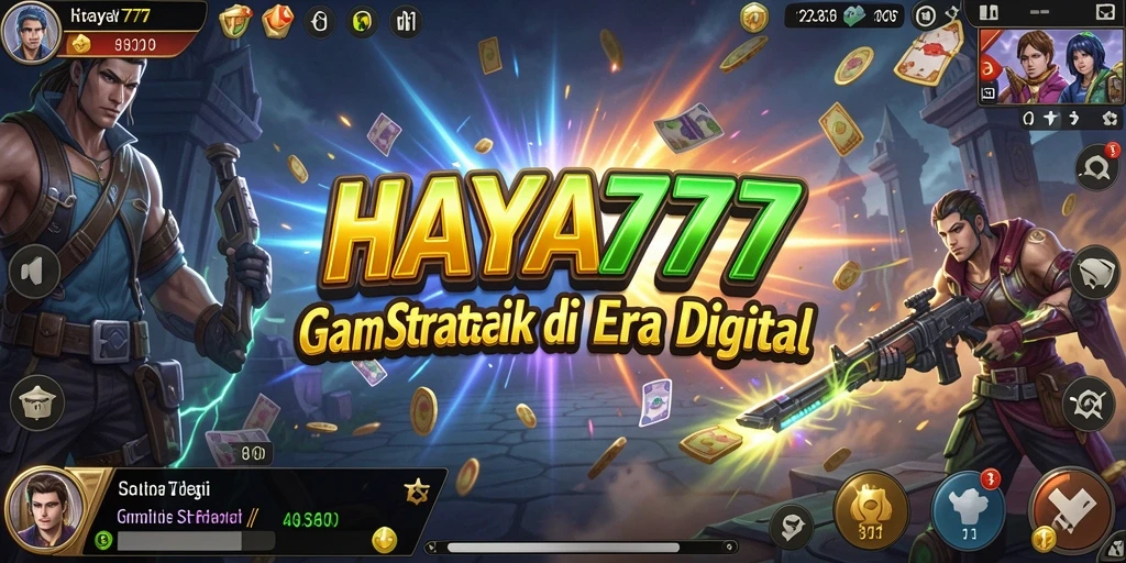 Tampilan gameplay mendebarkan dalam HAYA777 dengan pertempuran strategi.
