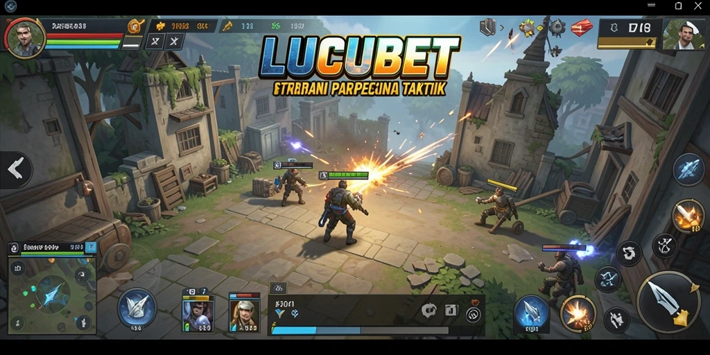 Tangkapan layar gameplay LUCUBET menampilkan strategi yang dinamis.