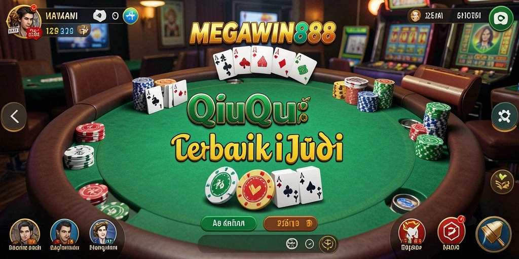 Tangkapan layar gameplay QiuQiu yang mendebarkan di MEGAWIN888.