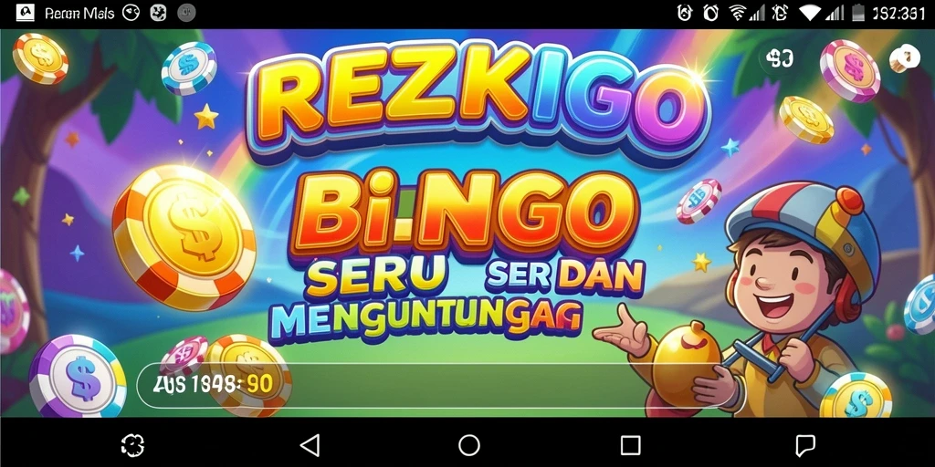 Tampilan gameplay seru dari game Bingo REZEKIGO.