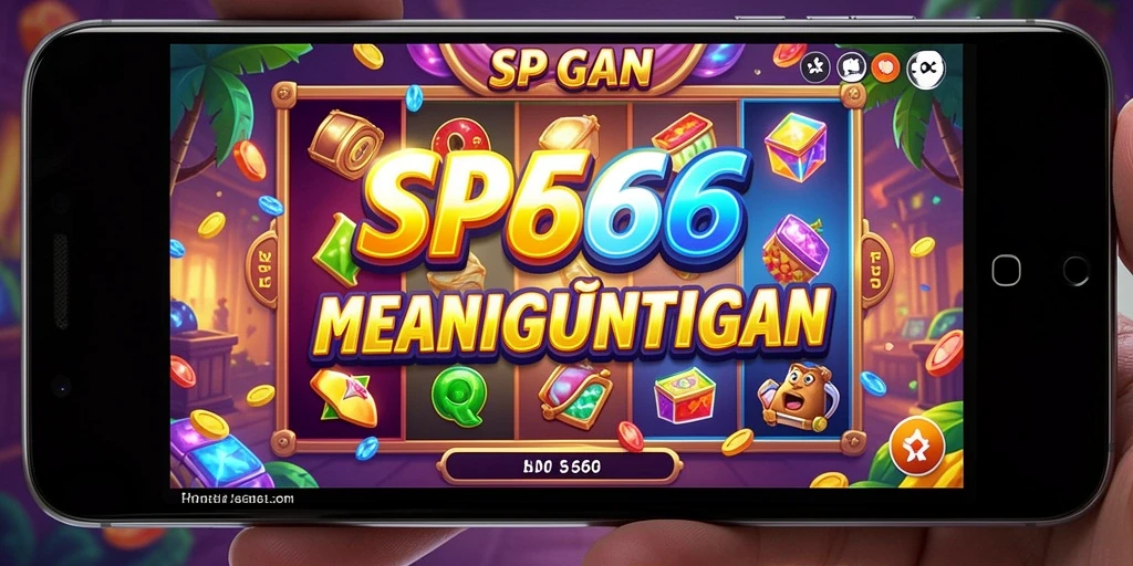 Tampilan menarik dari permainan Slot SP666 yang penuh warna.