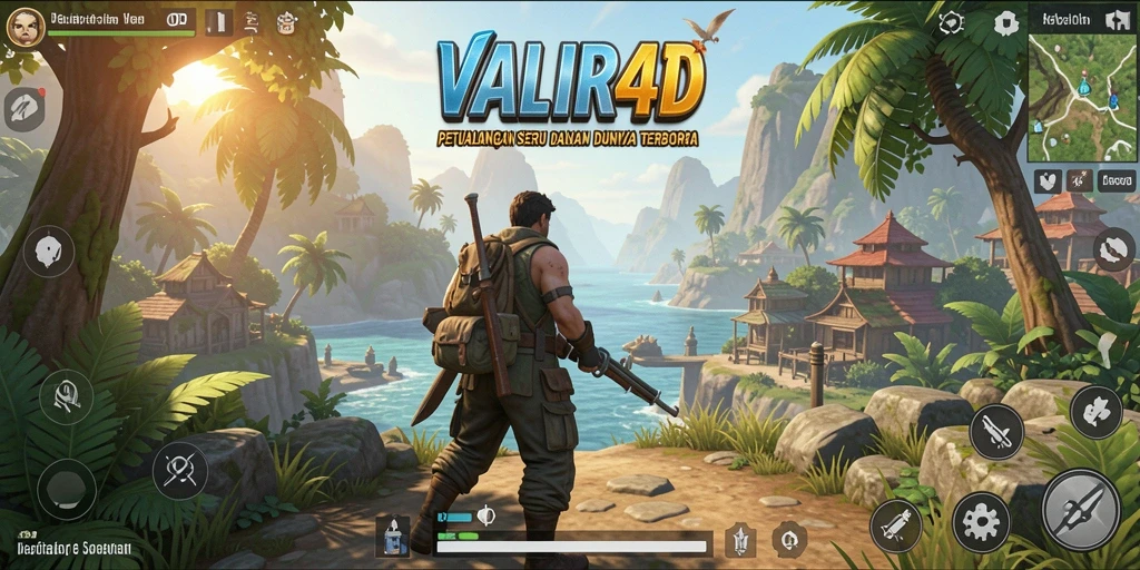 Screenshot VALIR4D menampilkan gameplay yang menakjubkan dalam dunia terbuka.